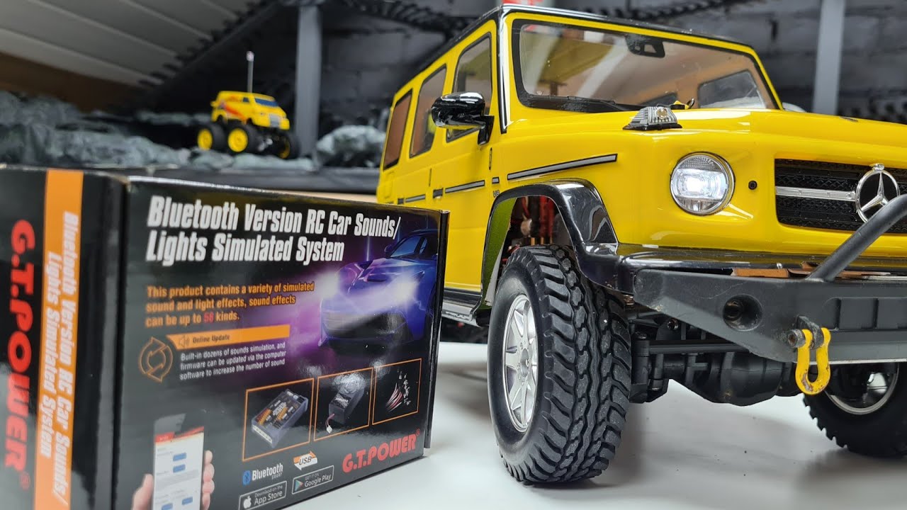 GT POWER sound and light rc kit install