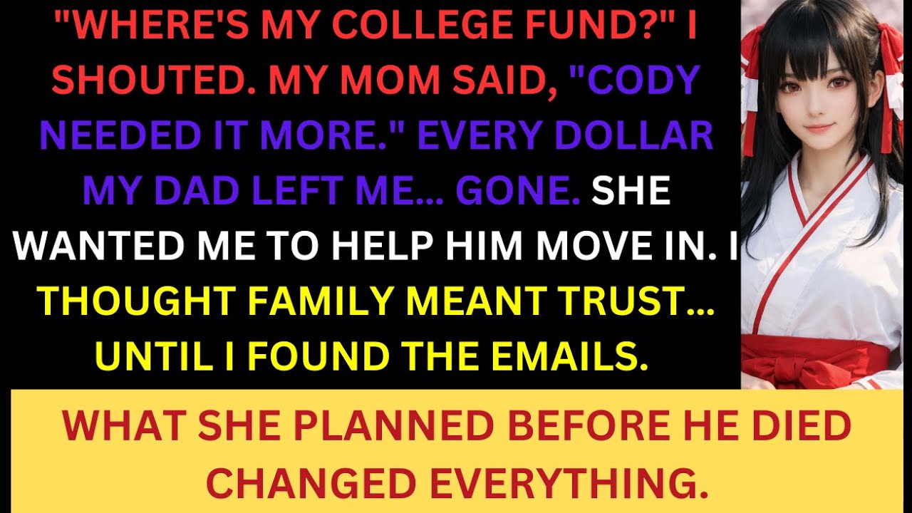 My Mother Gave My College Fund to My Stepfather's Son—Then She Asked Me for Help