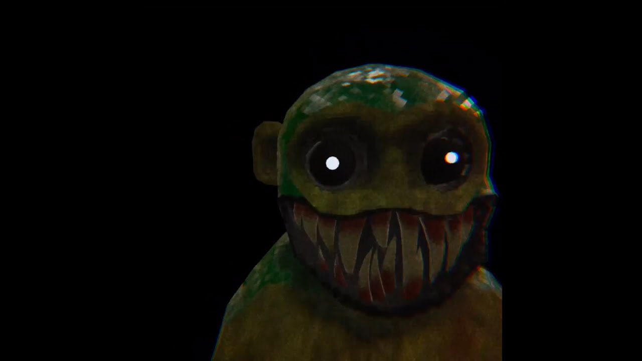 Playing Be The Monster in Scary Baboon 