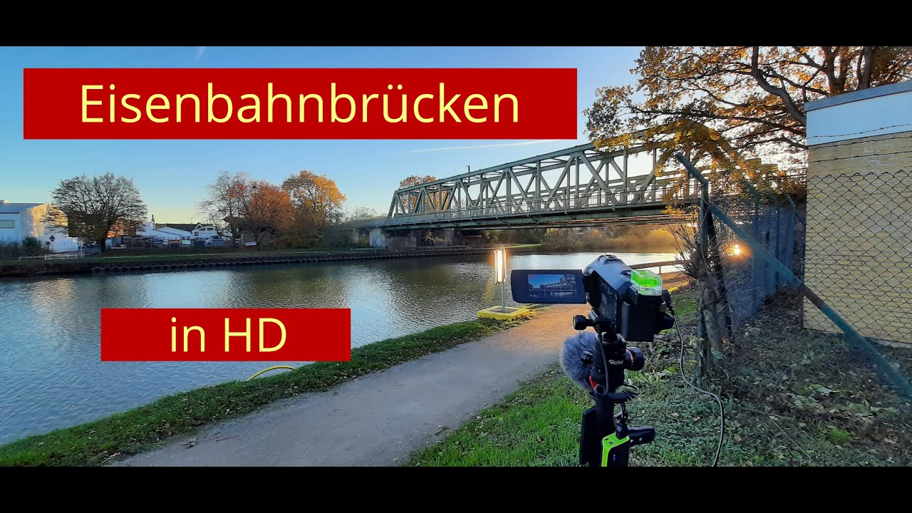 Mit dem Zug über's Wasser / Eisenbahn in HD / Eisenbahnbrücken
