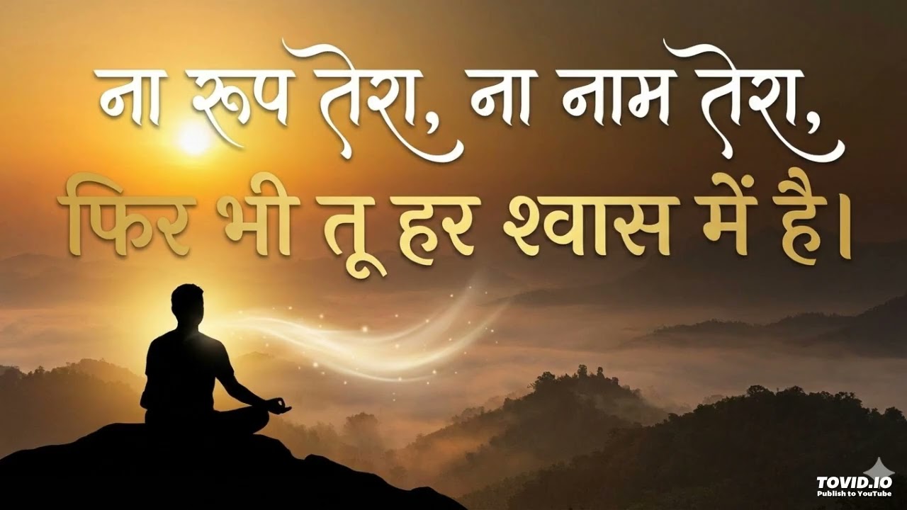 ना रूप तेरा, ना नाम तेरा, फिर भी तू हर श्वास में है। // कबीर भजन // #nirgunbhajan