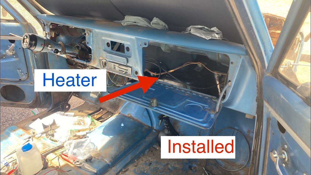 How to install a heater in a 1968 Chevy C10 truck