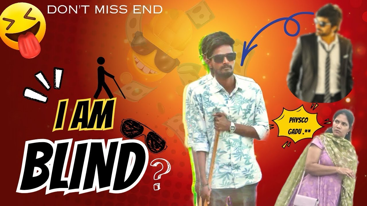 Blind Prank😂 #prankvideo #funny #comedyshorts #youtube #youtube #comedy #comedyvideos #youtubeindia 