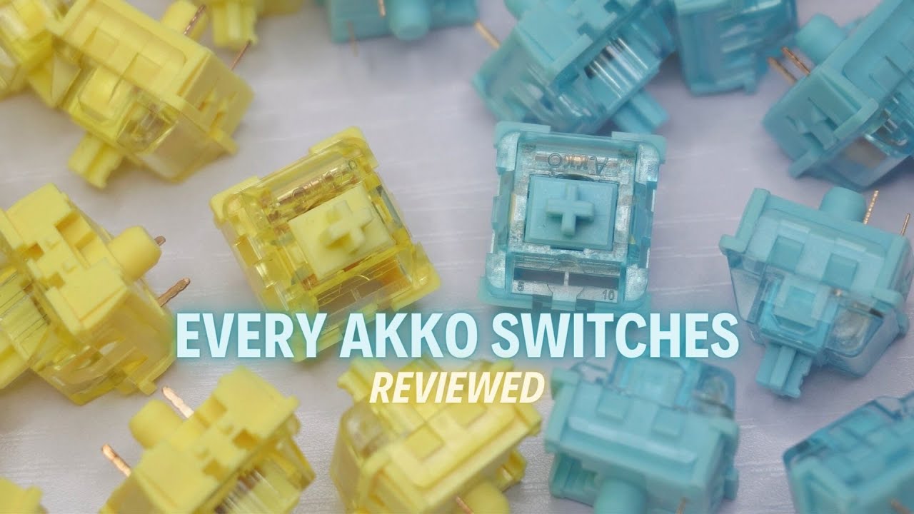 Every LATEST Akko Switches | Review, Comparison and Soundtest