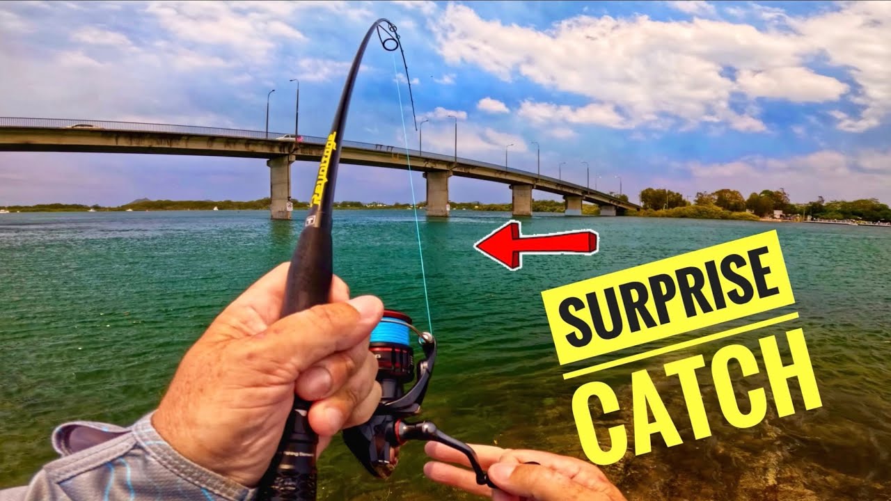 Land based Lure Fishing at TEA GARDENS.