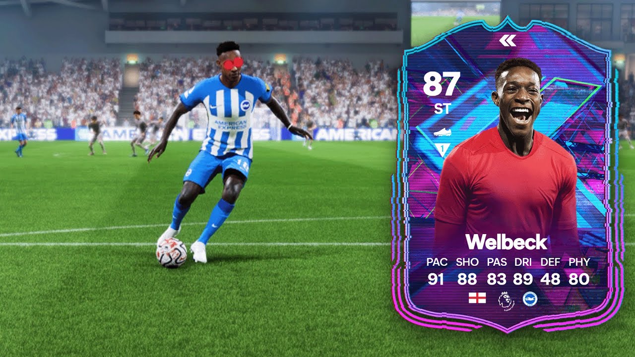 87 FLASHBACK DANNY WELBECK SBC PLAYER REVIEW | EA FC 24 ULTIMATE TEAM