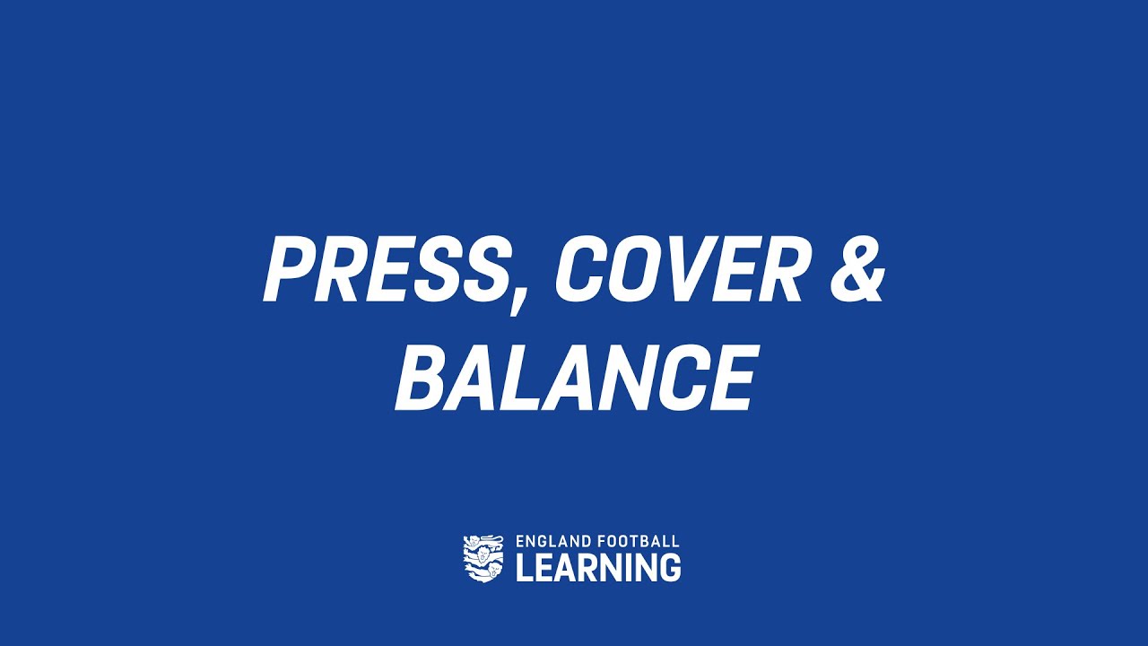Press, Cover And Balance | Football Pressing Session From Chris Sulley