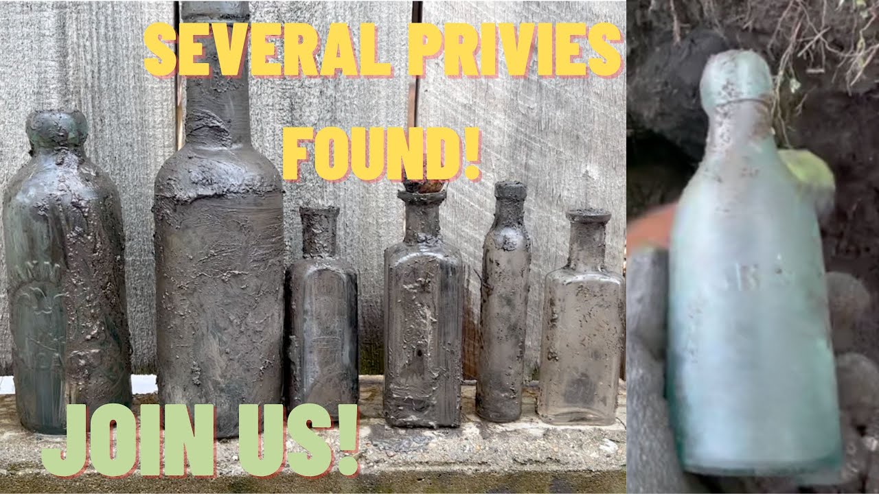 1870's Chicago Privy Found: Treasure, Relics and Antiques Await!