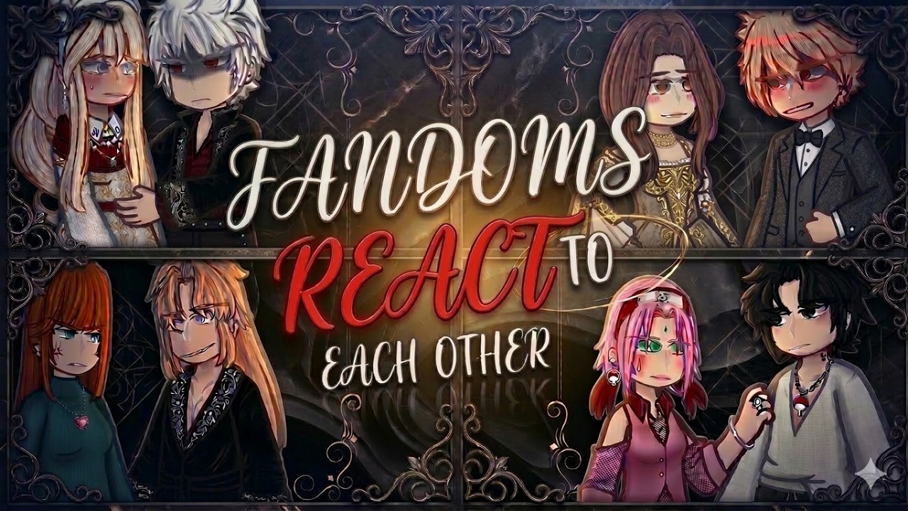Fandoms react to Eachother! ||•1/7||•| |•Introduction•|| Shipps? •| 2X || PT,BR/Eng•| 🇧🇷/🇺🇸