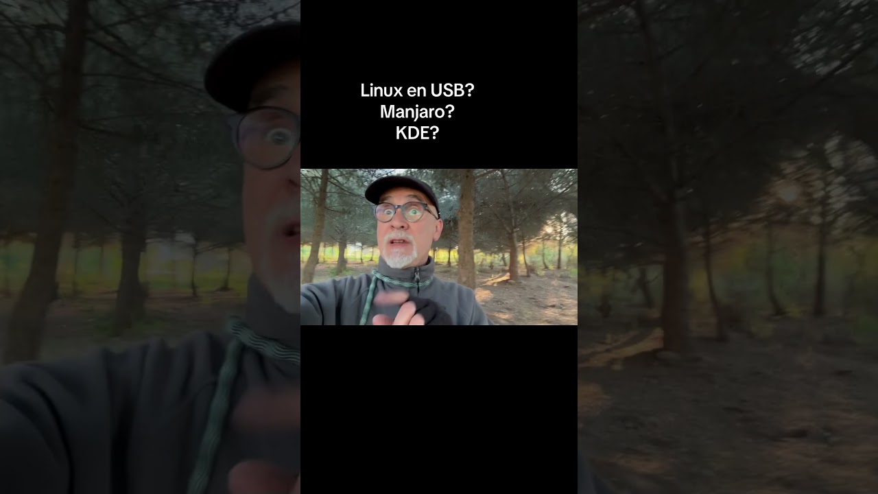 Manjaro? KDE? USB? #domingolinuxero
