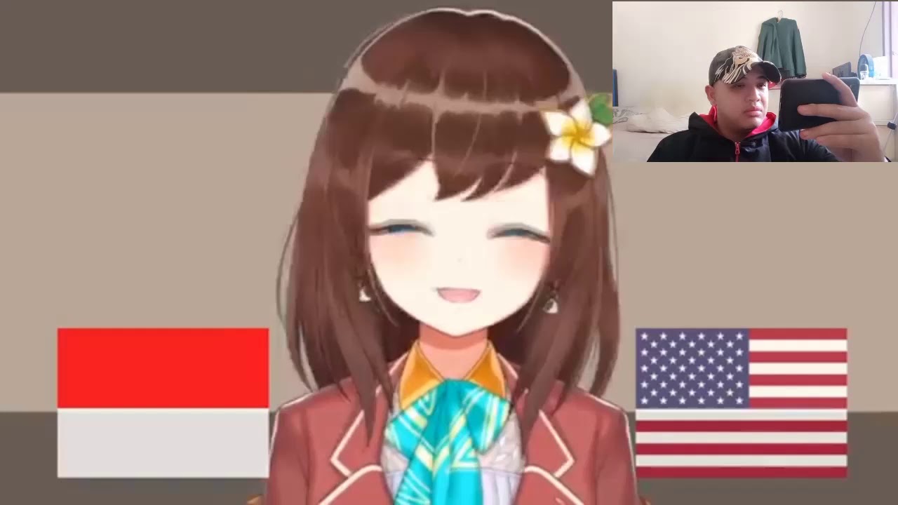 CANTIK SUMPAH!! - Vtuber Reaction Indonesia ( Hana Macchia - Nijisanji ID )