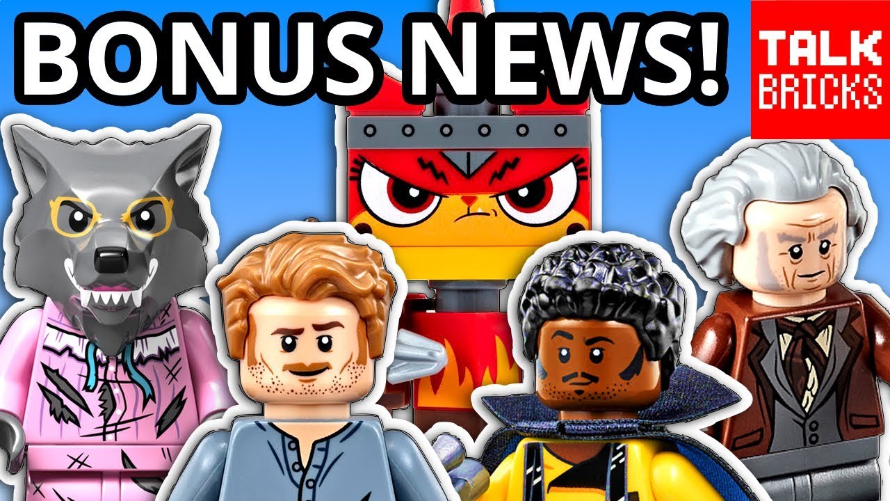 BONUS LEGO NEWS! Star Wars All Stars! NEW Diagon Alley Set! LEGO Movie 2 World! Pop-Up Book! & MORE!