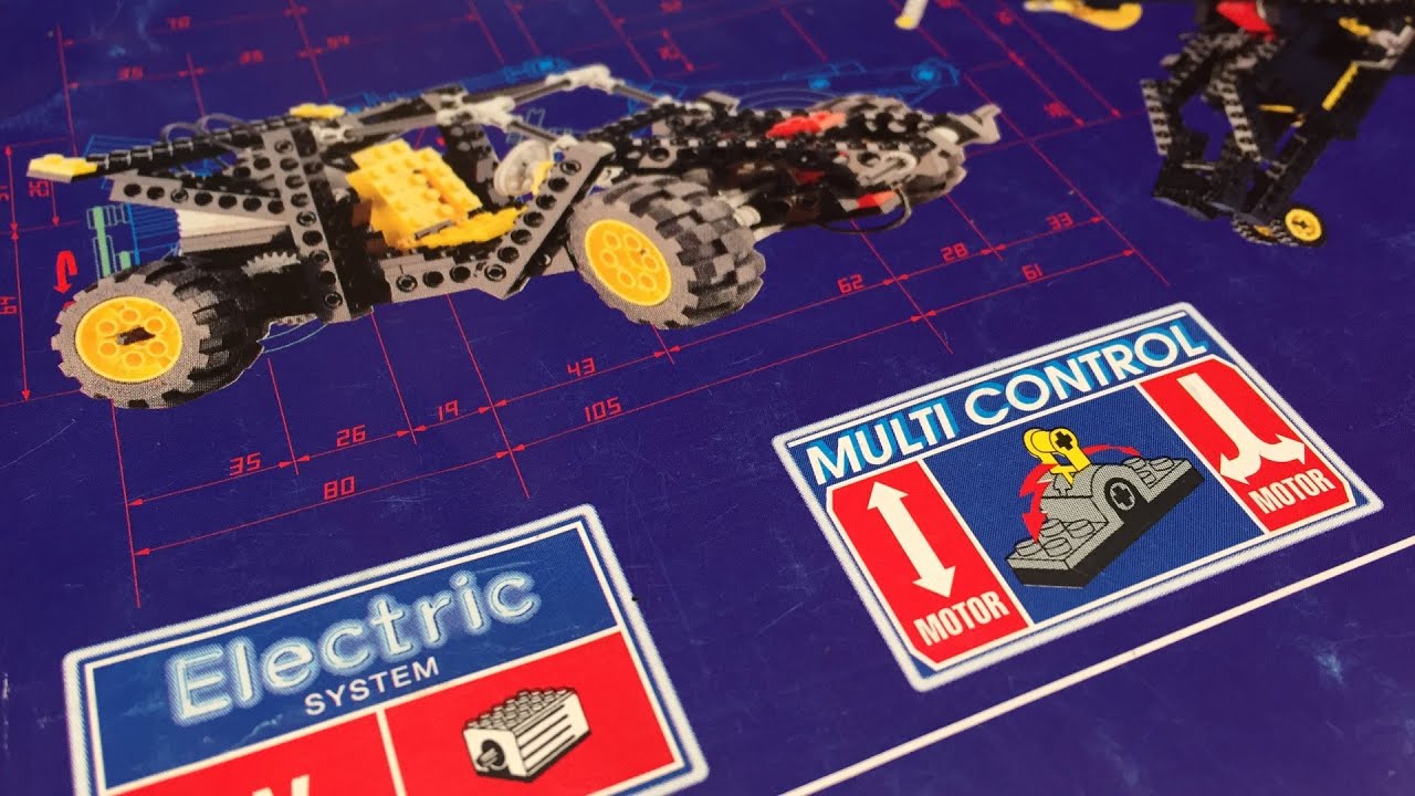 Vintage LEGO Technic 8082 Universal Set All Models Commentary