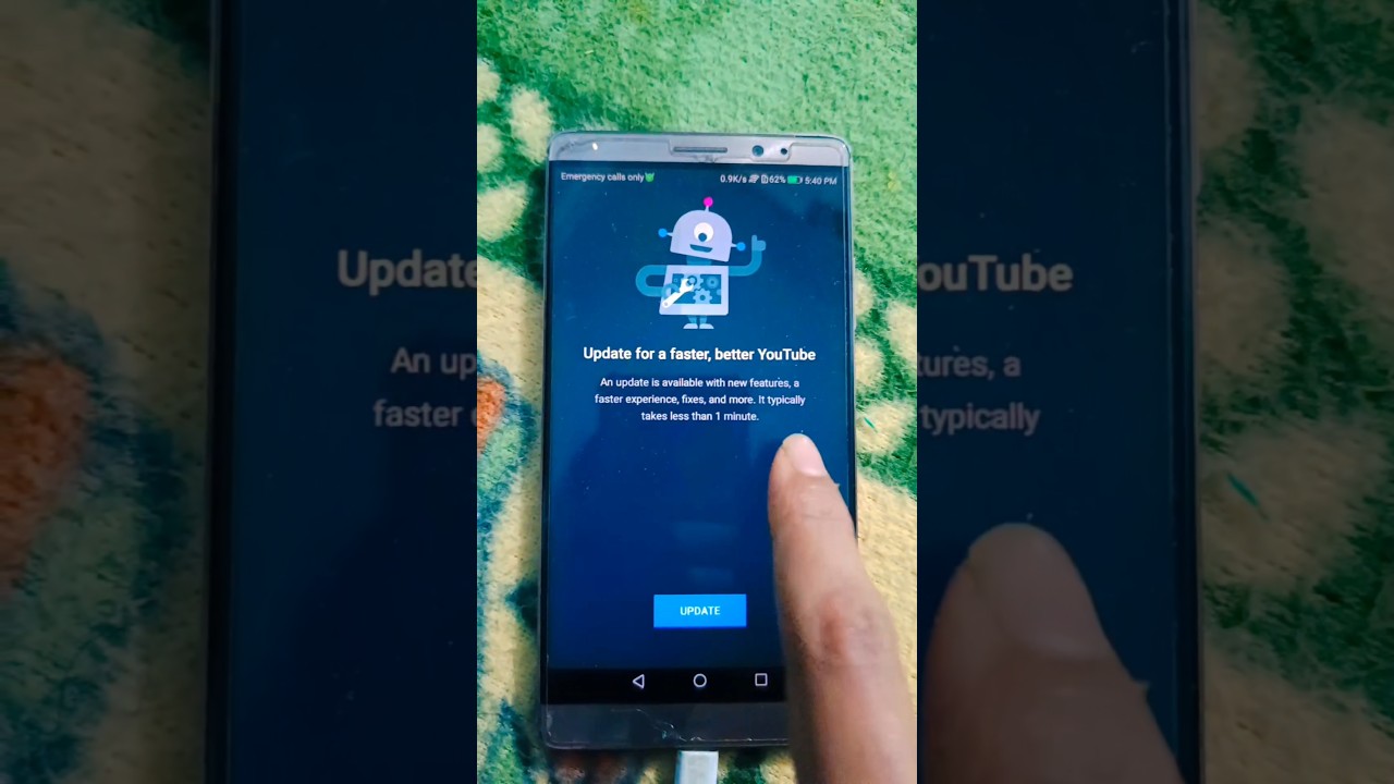 How to fix YouTube update problem? #trending