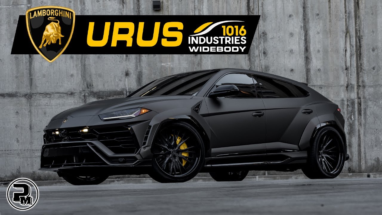 LAMBORGHINI URUS 1016 WIDEBODY slammed on 24" Forgiato's with a aggressive CAPRISTO exhaust system!