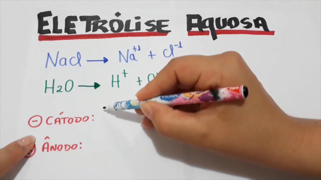 Eletrólise aquosa