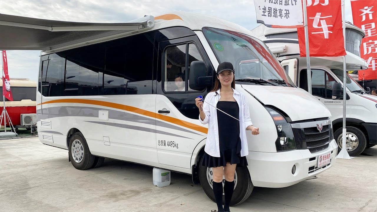 空间最大的B型房车，五菱校车底盘打造，安全可靠只要十多万