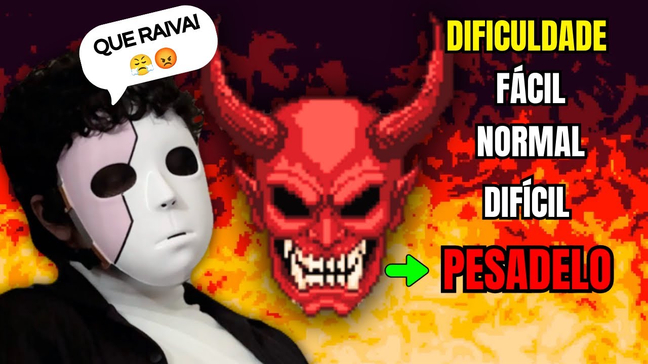 Joguei DOOM na dificuldade PESADELO!