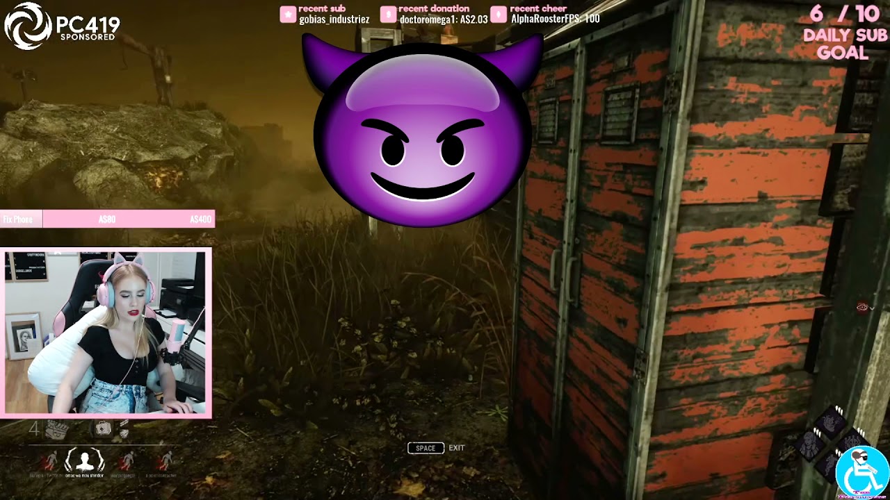 Antho VS Twitch Streamers #1 - Dead By Daylight