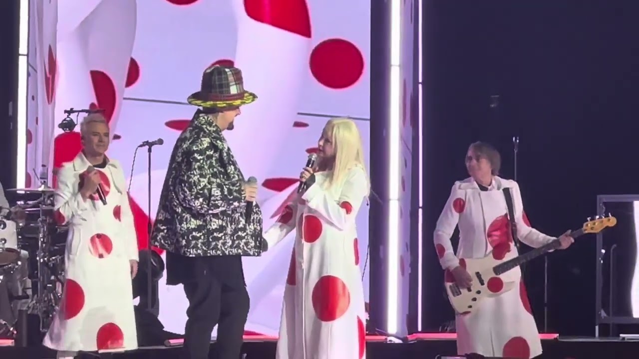 Cyndi Lauper and Boy George Girls Just Wanna Have Fun