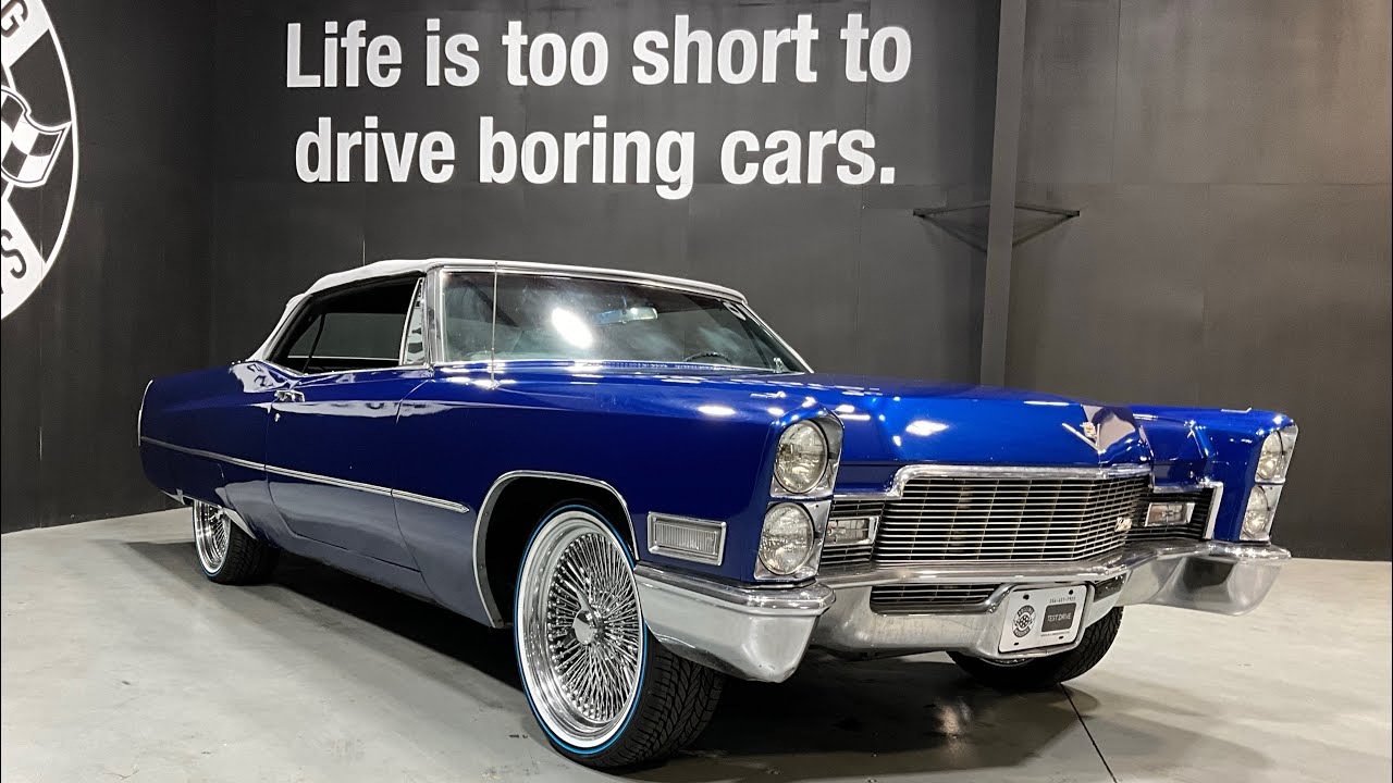 1968 Cadillac Coupe DeVille Convertible $23,995