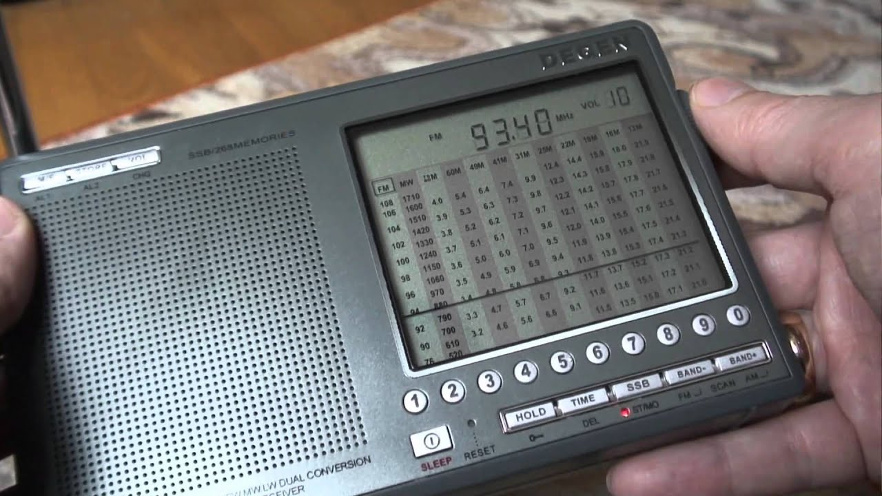Degen DE1103 vs Sony ICF-SW100 on FM