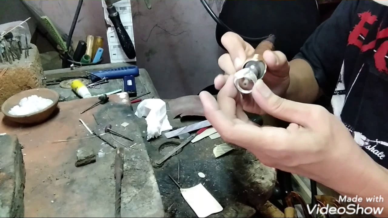 Tutorial PEMBUATAN CINCIN PERAK HANDMADE MULAI DARI NOL model polos 03