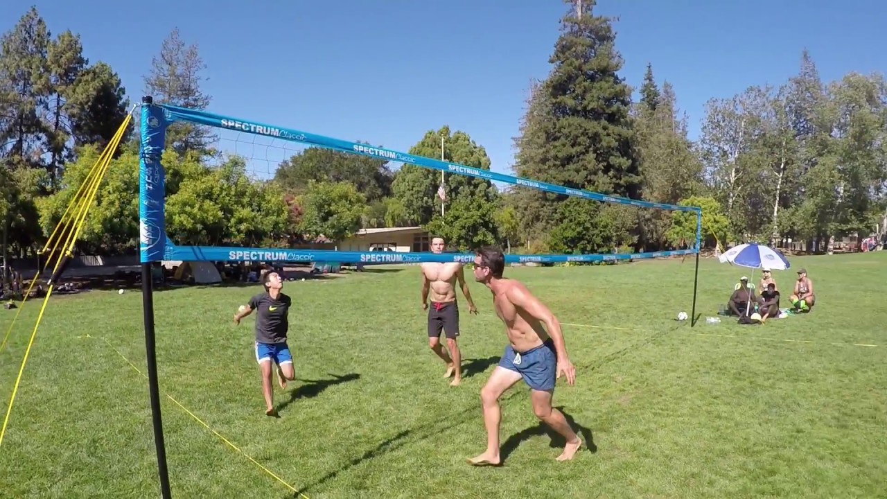 Park & Sun Sports Spectrum Classic: Portable Professional Outdoor Volleyball Net System Instructions