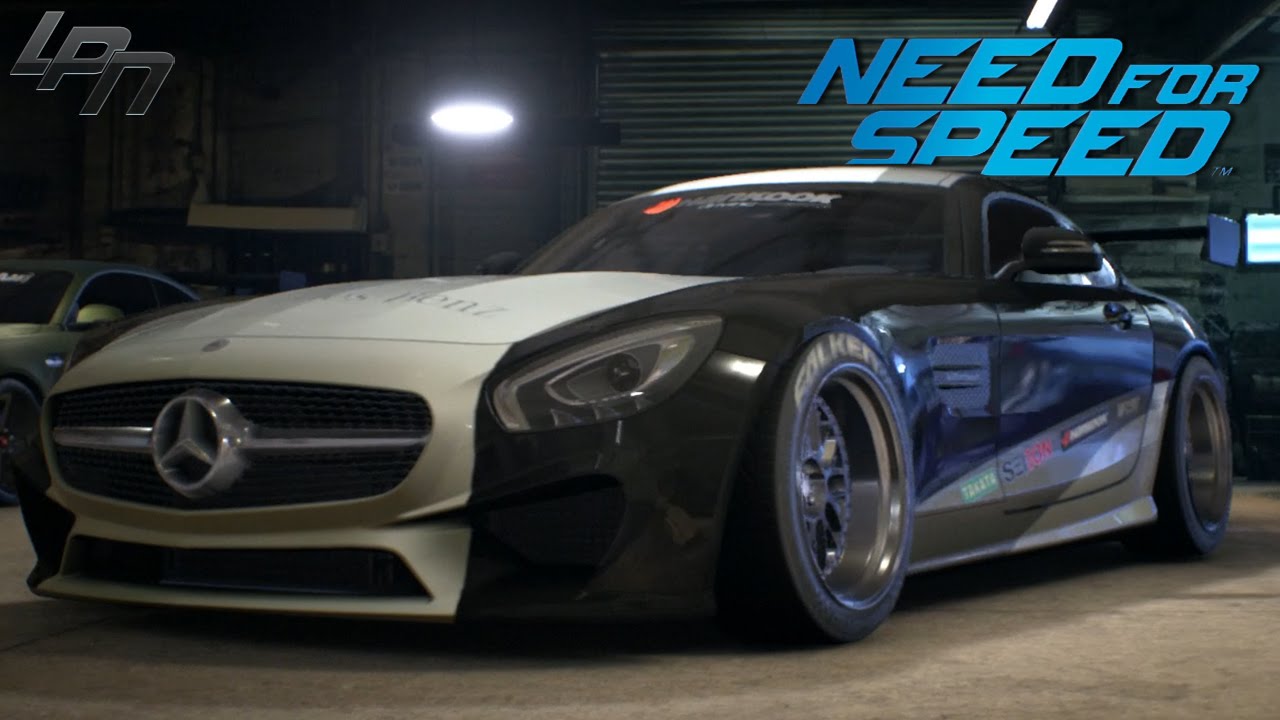 NEED FOR SPEED (2015) - MERCEDES AMG GT GAMEPLAY (TUNING, RACES)
