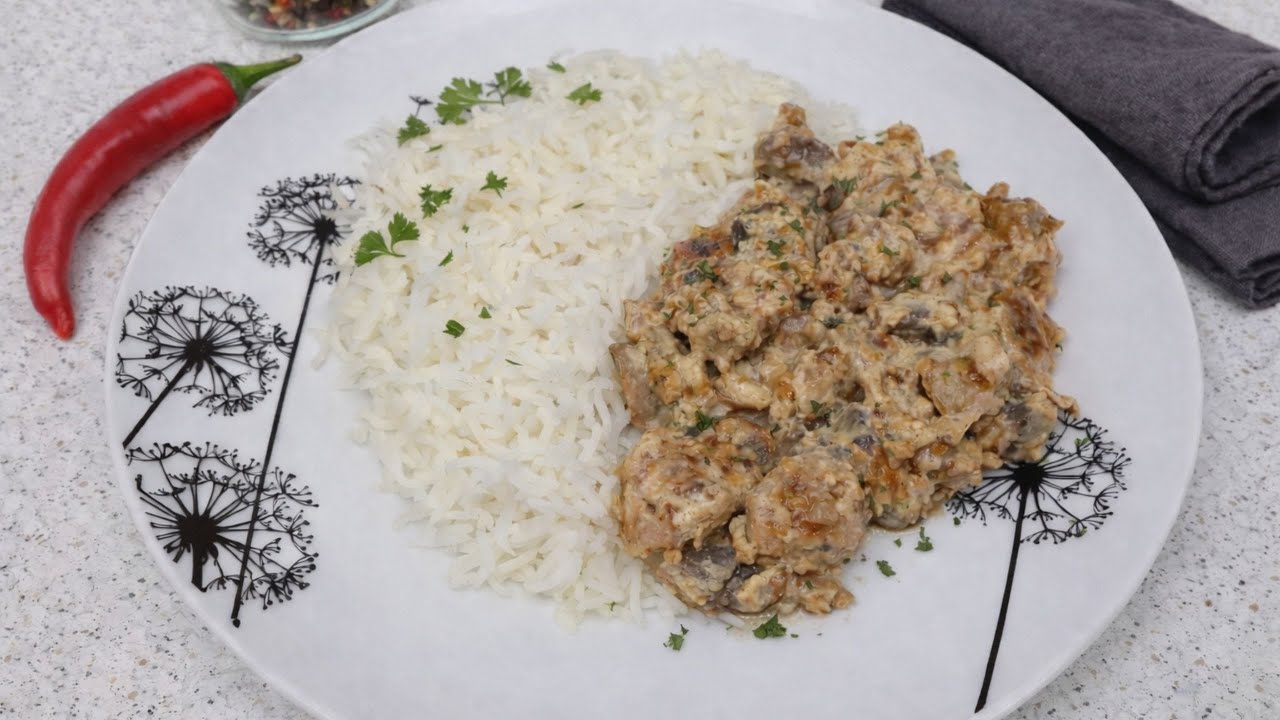 Индейка с грибами. Простой рецепт на каждый день.