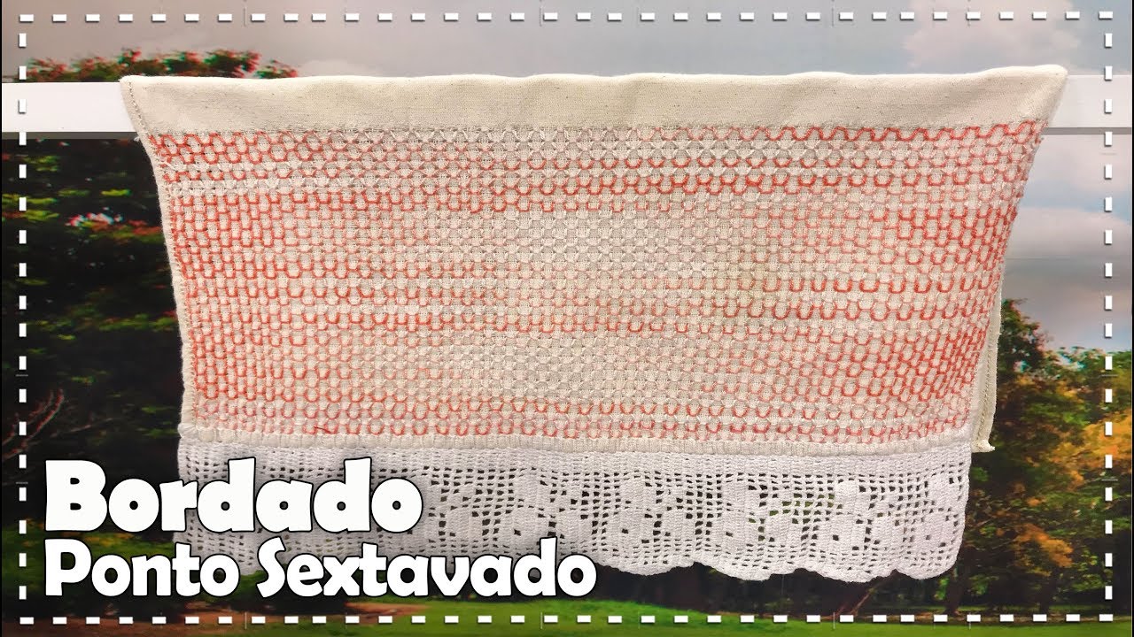 BORDADO PONTO SEXTAVADO com Ana Maria Ronchel - Programa Arte Brasil - 02/03/2018