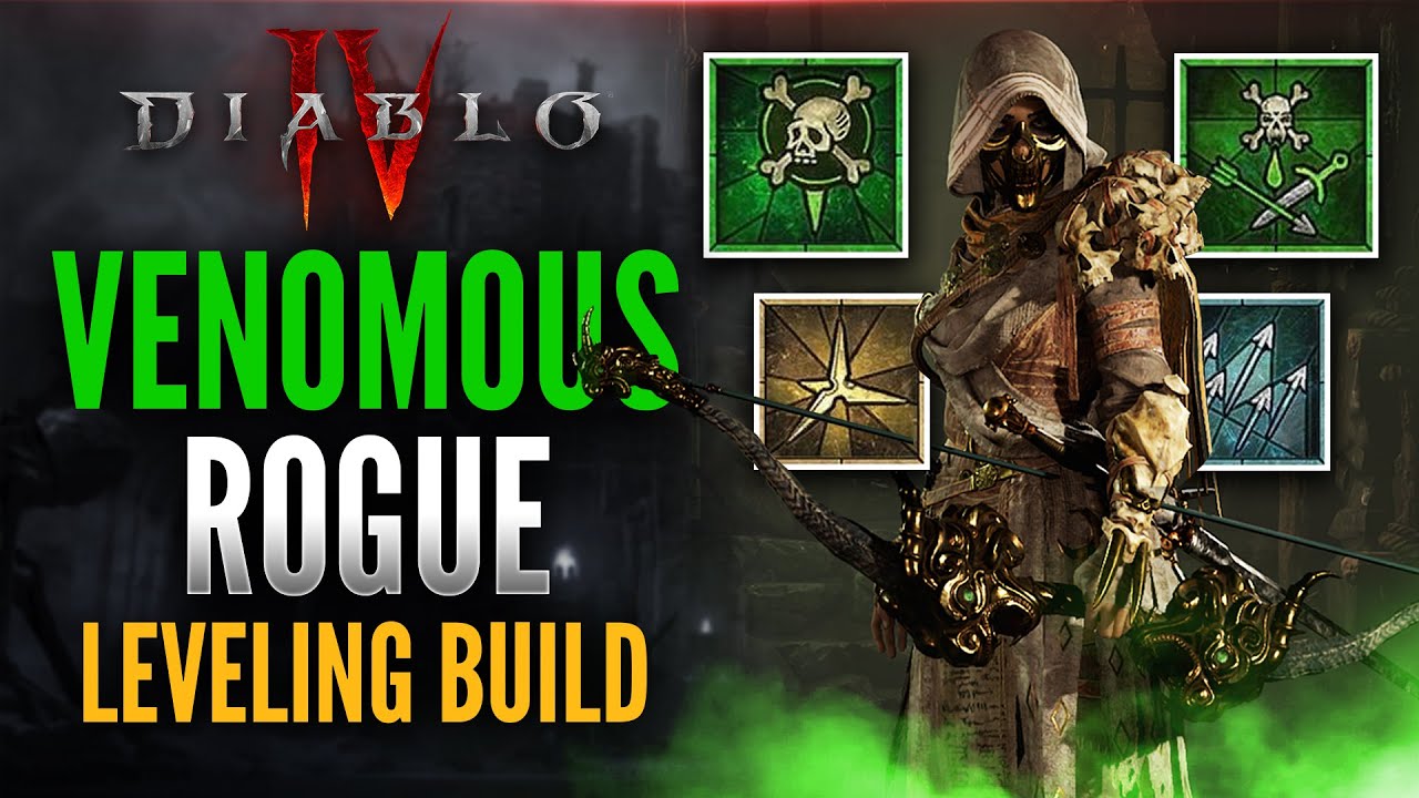 Diablo 4 &mdash; Гайд по билду &laquo;Ядовитый разбойник&raquo;! (Уровень 1-50) БЕЗУМНЫЙ УРОН ОТ ЯДА!