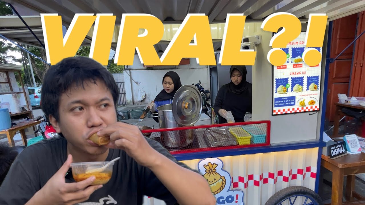 BIKIN KETAGIHAN!! Dimsum Goreng dan Cireng Kuah Keju Yang Lagi Viral!