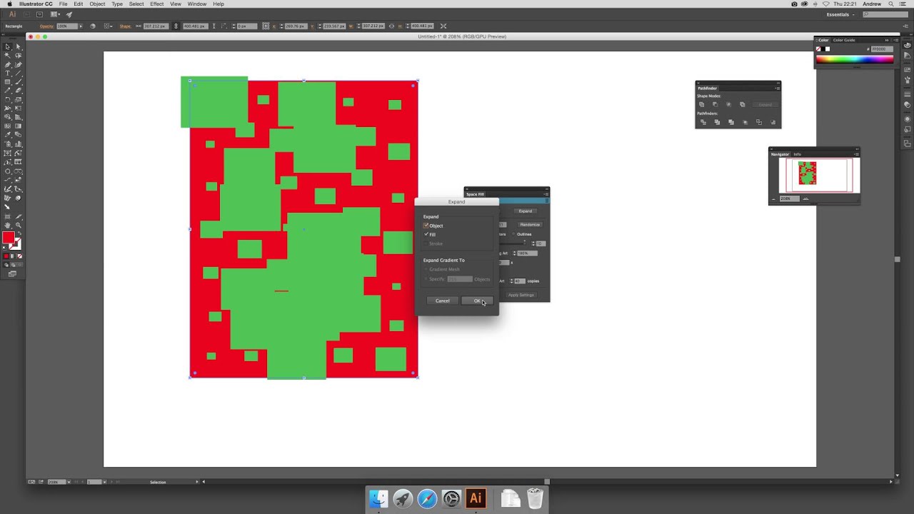 Shape builder Illustrator CC 2015 and ColliderScribe plugin tutorial