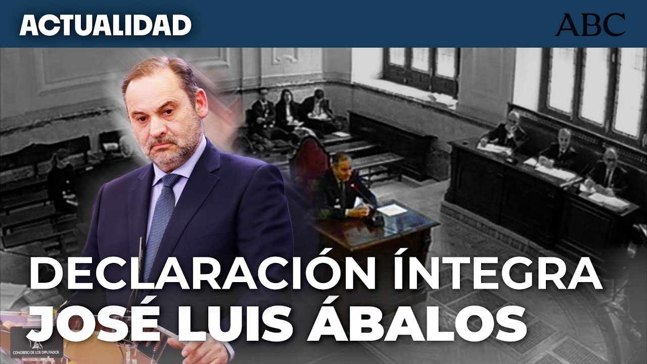 José Luis Ábalos ante el Supremo | DECLARACIÓN ÍNTEGRA