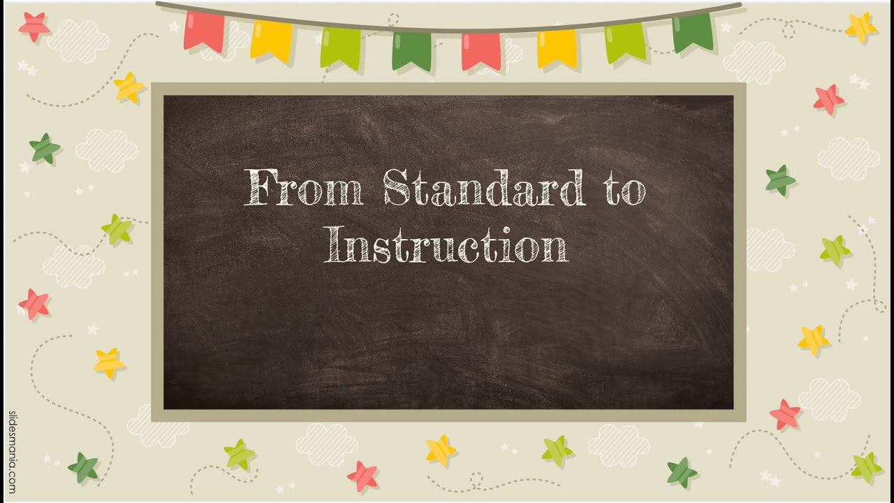 From Standard to Instruction