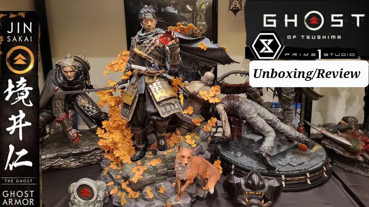 Prime 1: Jin Sakai 1/4 Statue Unboxing and Review