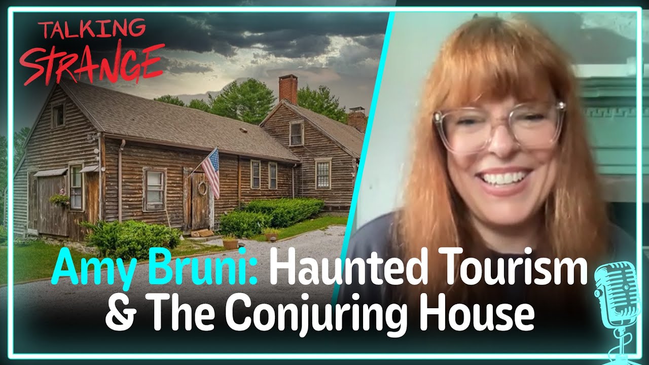Amy Bruni Talks True Crime Tour, Haunted Travel & The Conjuring House | Talking Strange