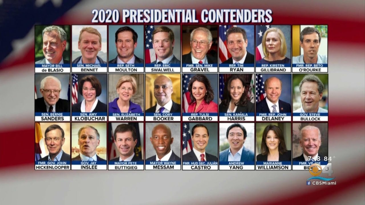 Democratic Field Of Presidential Candidates Just Weeks Away From First Primary Debate