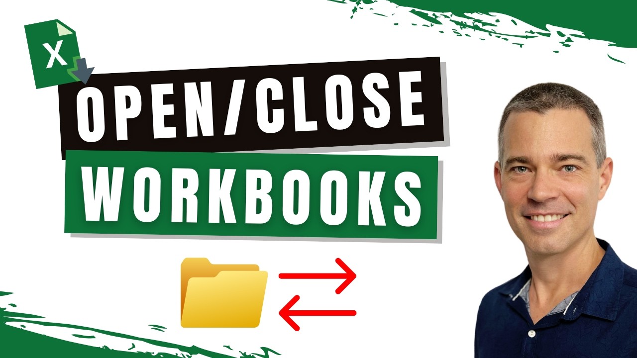 How to Create, Open and Close Files in Excel (Lesson #2 of 50)