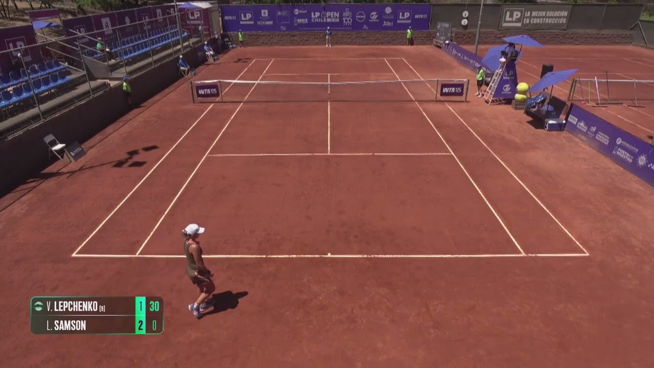 Varvara Lepchenko [9] (USA) vs Laura Samson (CZE) // 3-6 5-7 // W125 Colina // 1st Round