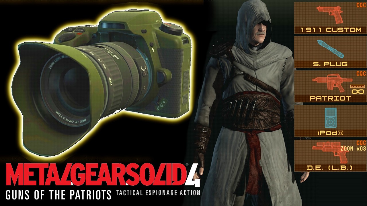 MGS4 (Master Collection Vol.2) - All Secret Photo Rewards Locations