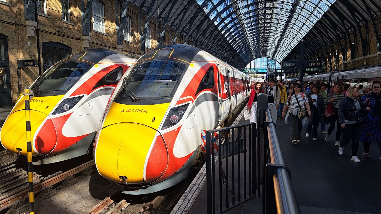 UK's LNER First Class from Leeds to London Kings Cross