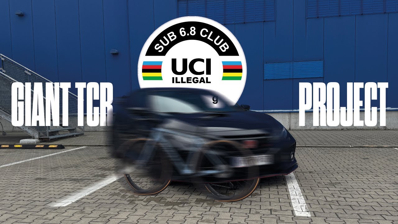 Odchudzam Gianta TCR poniżej 6,8 kg ! UCI Illegal Build