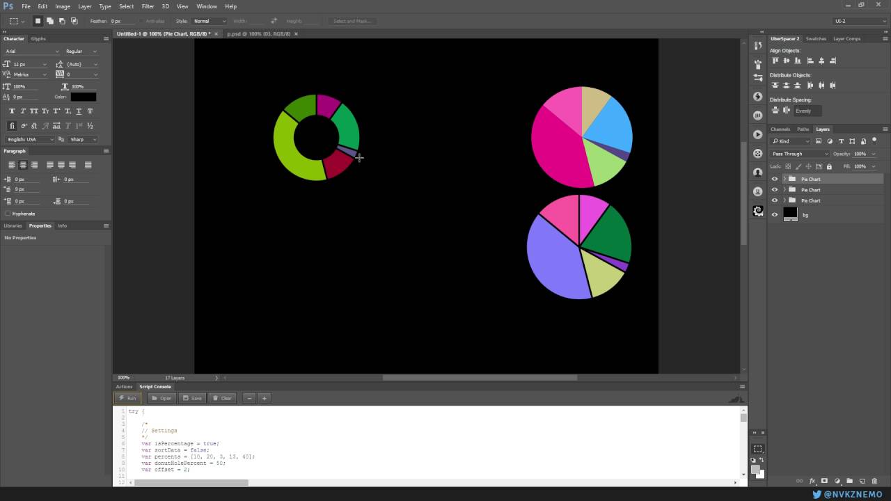 PieChart Generator for Photoshop (WIP)