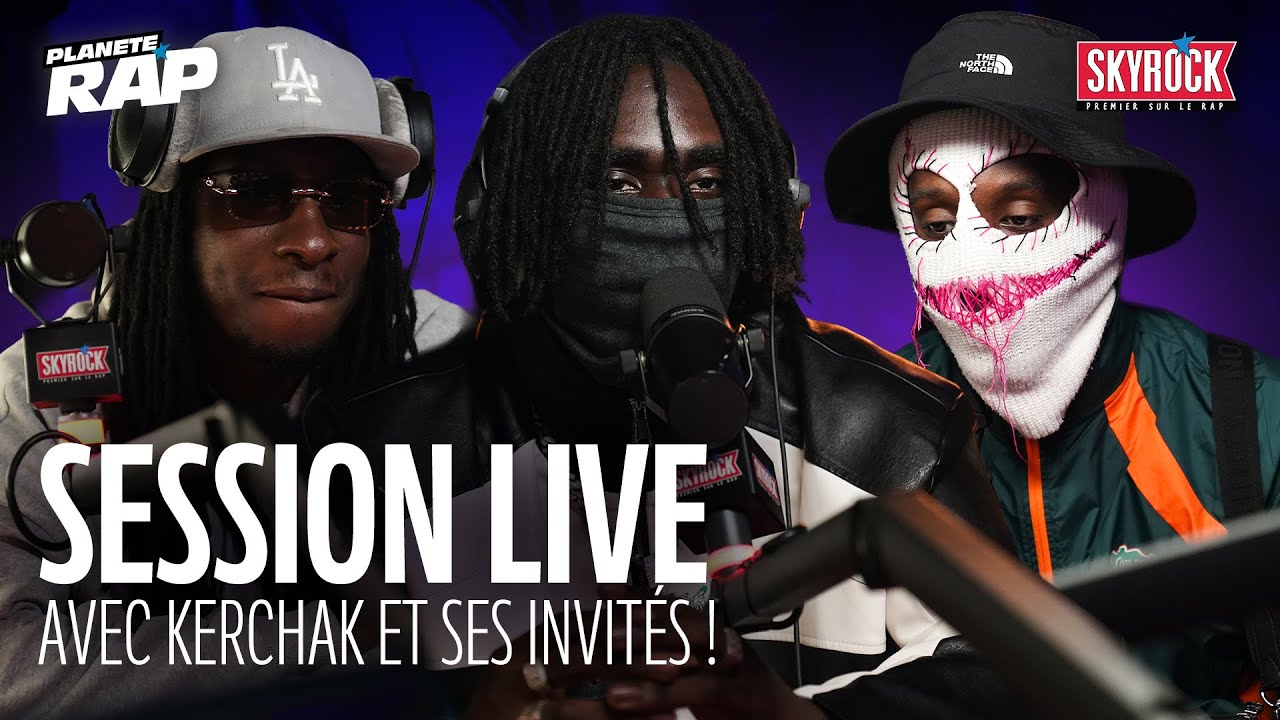 SESSION LIVE avec Kerchak, Dexter, Sacce, Liim's, ELS1 04, Douks & RS Actif #PlanèteRap