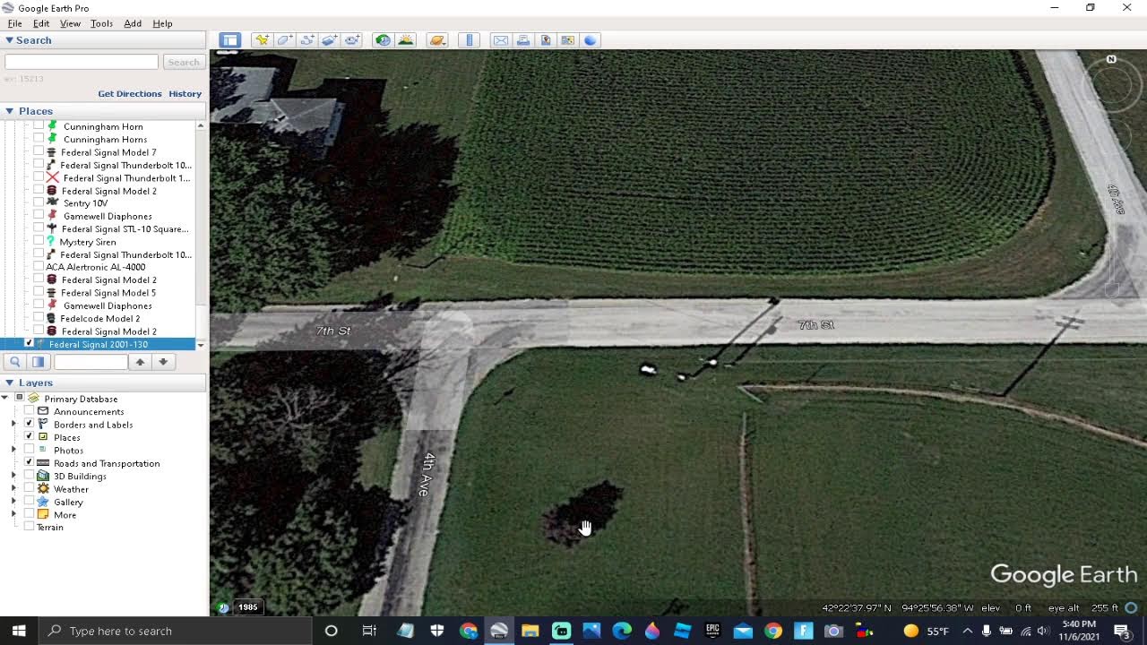 Iowa Siren Mapping #1