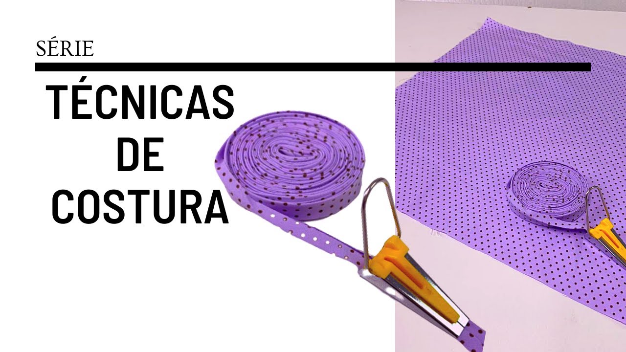 QUASE 7 METROS DE VIÉS a partir de um pequeno pedaço de tecido