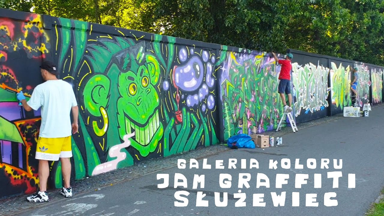 GALERIA KOLORU JAM GRAFFITI SŁUŻEWIEC 2022r