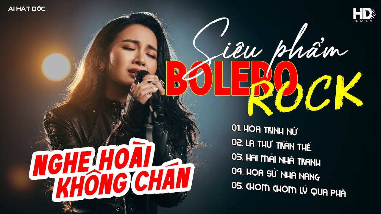 Rock Bolero Nhạc Vàng Phối Mới Nghe Là Thấm - Top 20 Bolero Rock Cover Hay Nhất NGHE HOÀI KHÔNG CHÁN